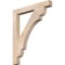 Ekena Millwork Olympic Block Smooth Bracket, Douglas Fir, 3 1/2"W x 32"D x 38"H BKT04X32X38OLY05SDF - alternate 1